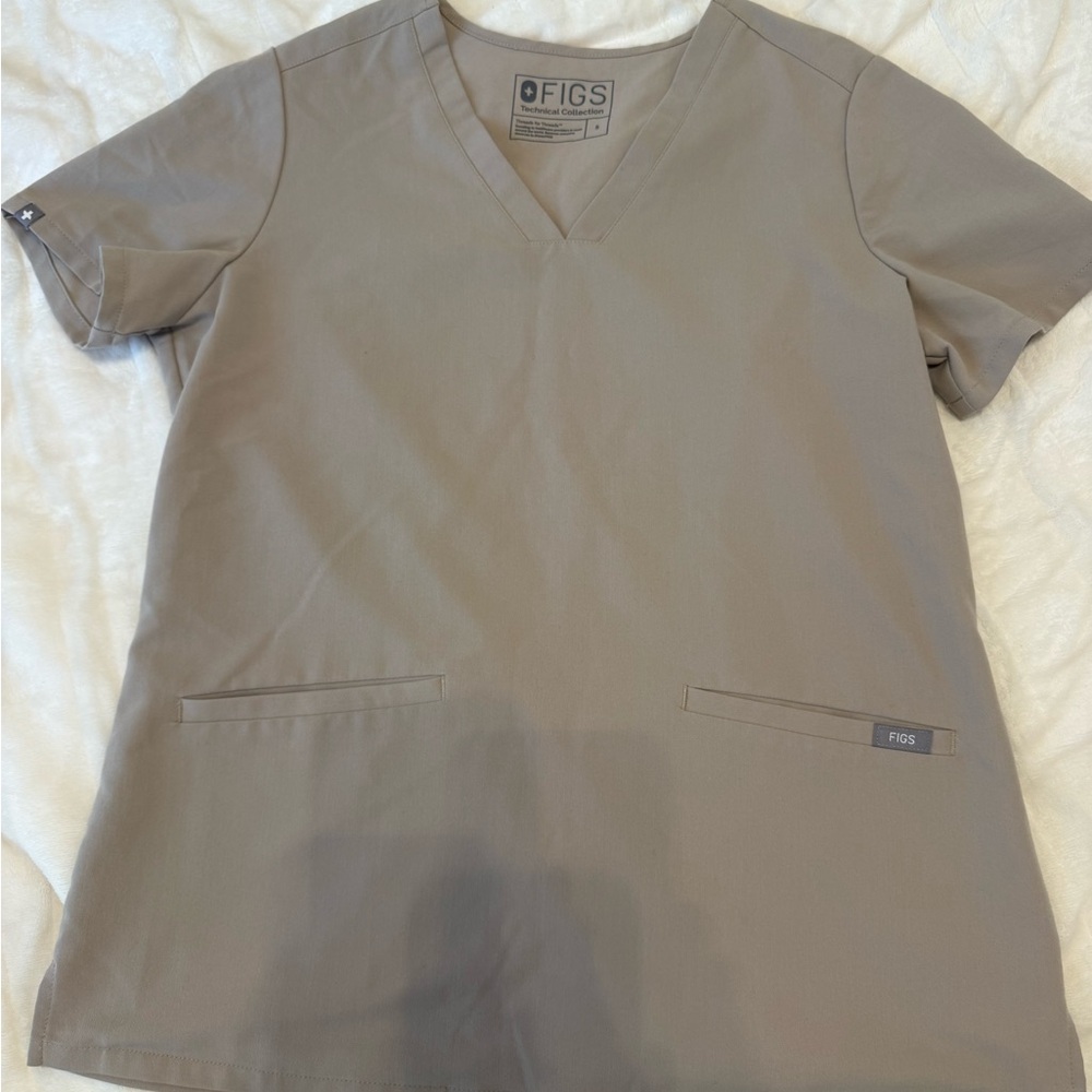 Figs Tan Scrub Set